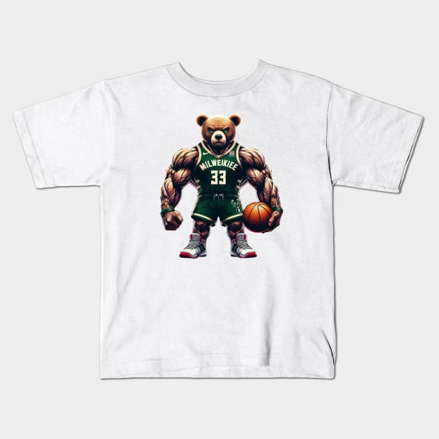 Milwaukee Bucks Kids T-Shirt by Americansports